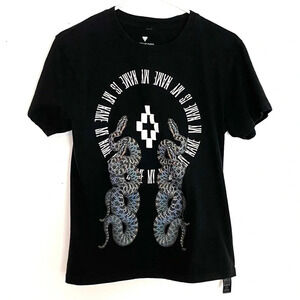 Marcelo Burlon County Of Milan Tshirt x Pusha TMnimn My Name Is Snake Tee Medium